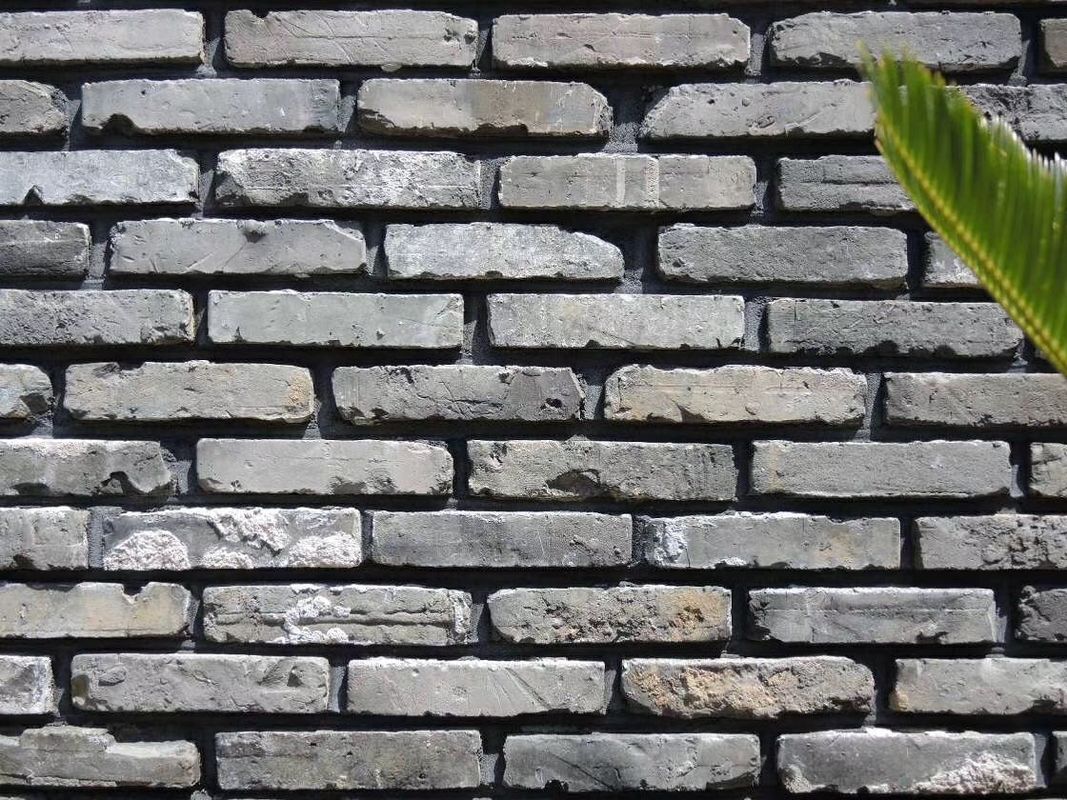 Reclaimed Grey Brick Veneer ,Used Thin Decorative Veneer Old Clay Brick