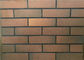 Colord Clay Exterior Faux Brick , Thin Veneer Brick For House Wall