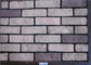 Gray artificial faux exterior brick for wall decoration