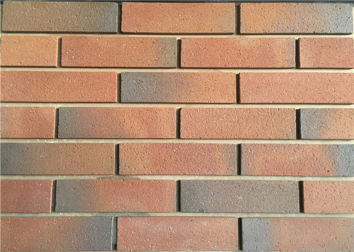 Outside Waterproof Decorative Brick Veneer , Smooth Face Brick
