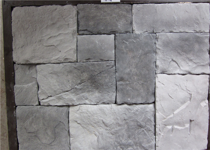 Durable Faux Stone Wall Tiles , Faux Stone Veneer Exterior / Interior