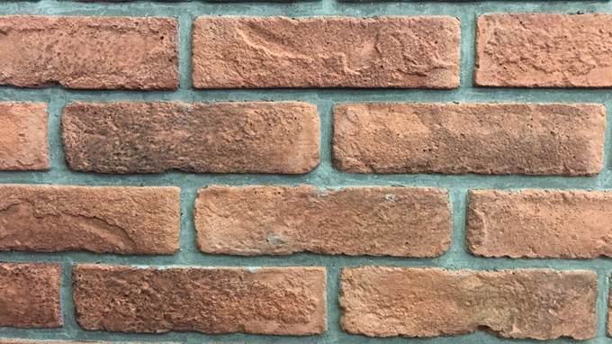 3D01 NEW Antique Thin Veneer Outdoor Brick Tiles 205 X 50