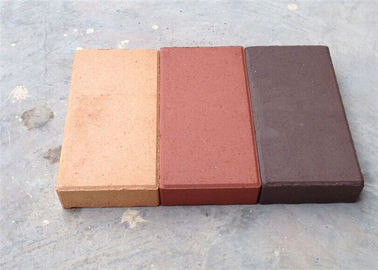 Landscape Floor Paving Moulded Clay Paving Brick With Different Colors