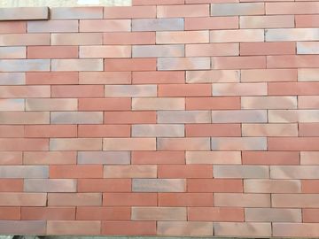 Changeable Colors Flat Thin Split Face Brick For Exterior Wall Low Water Absorption