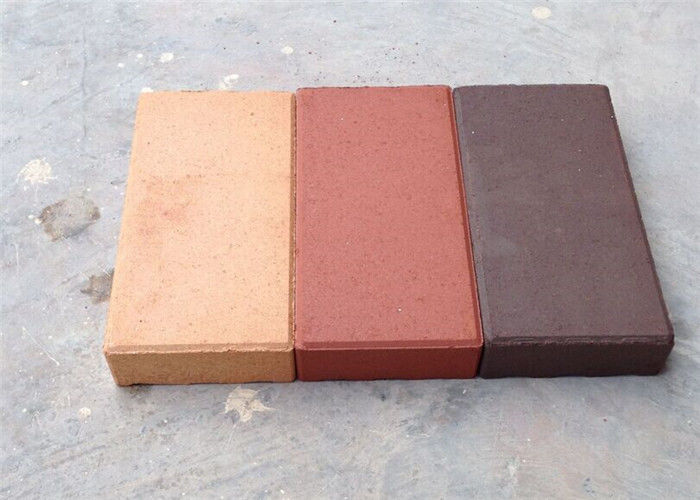 Landscape Floor Paving Moulded Clay Paving Brick With Different Colors