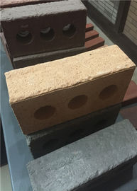 High Strength Sandblast Surface Perforated Clay Bricks For Outside Wall