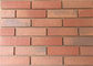 Split Tiles Exterior Thin Brick Red Effect Cladding Easy Construction