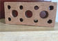 Weather Resistant Hollow Clay Brick Veneer , Clay Hollow Blocks 35% Void Ratio