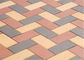 Customized Red Clay Brick Pavers , Concrete Driveway Pavers Sintered / Extrusion