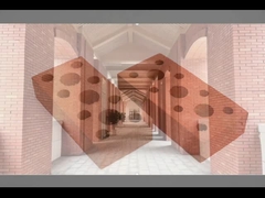 240x115x60mm,Light Coffee Excellent Weather Resistant Hollow Brick For Wall