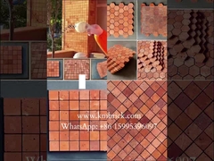 Clay Wall Decoration 240*50*20mm Old Wall Bricks